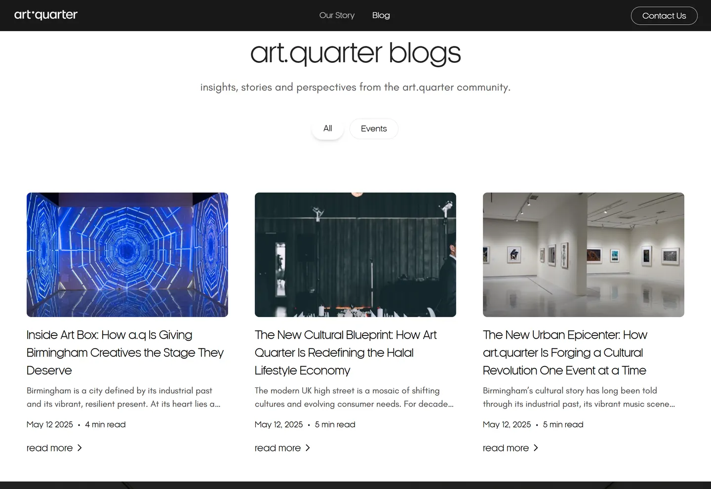 Art Quarter blog