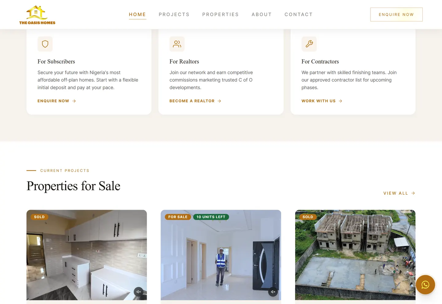 Pneuma Holdings Ltd project archive — section 6 (earlier Oasis Homes branding)