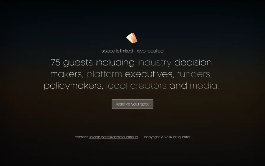 Creator Economy footer