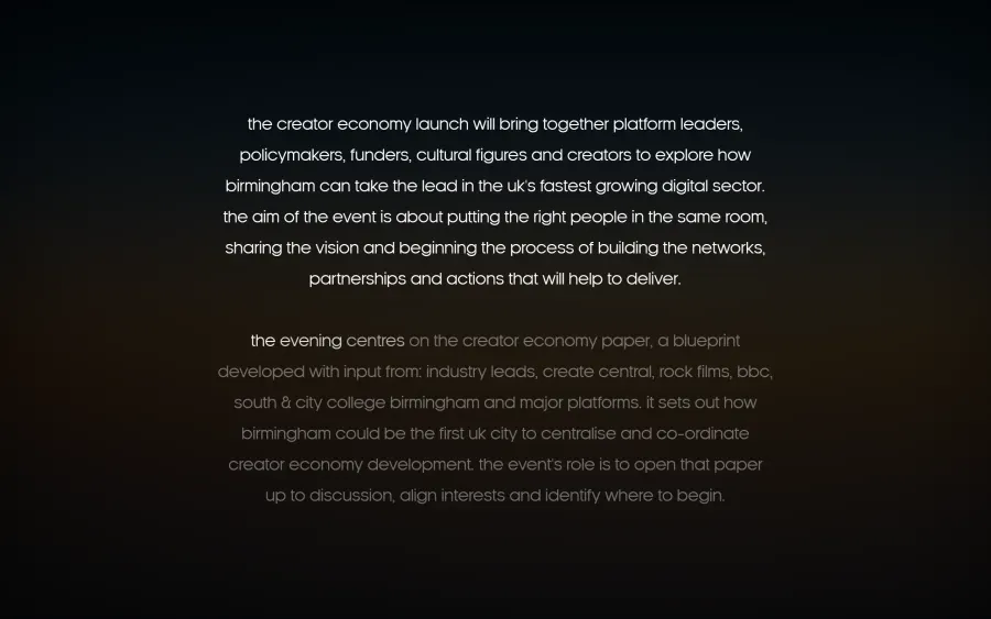 Creator Economy details