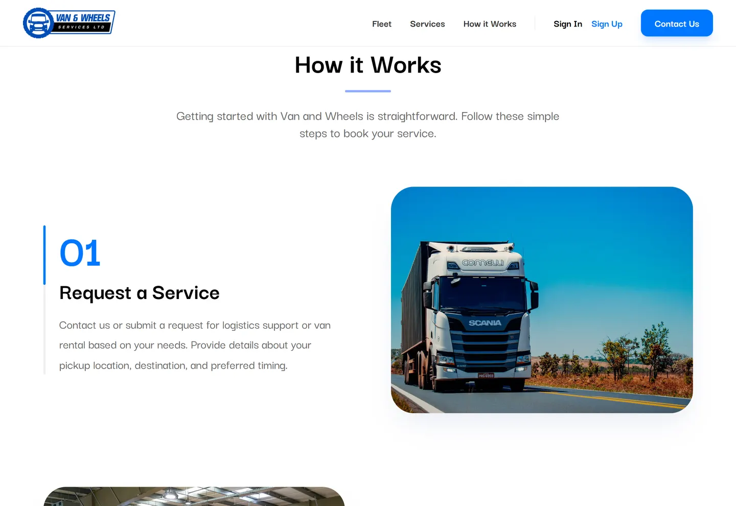 Van and Wheels interface